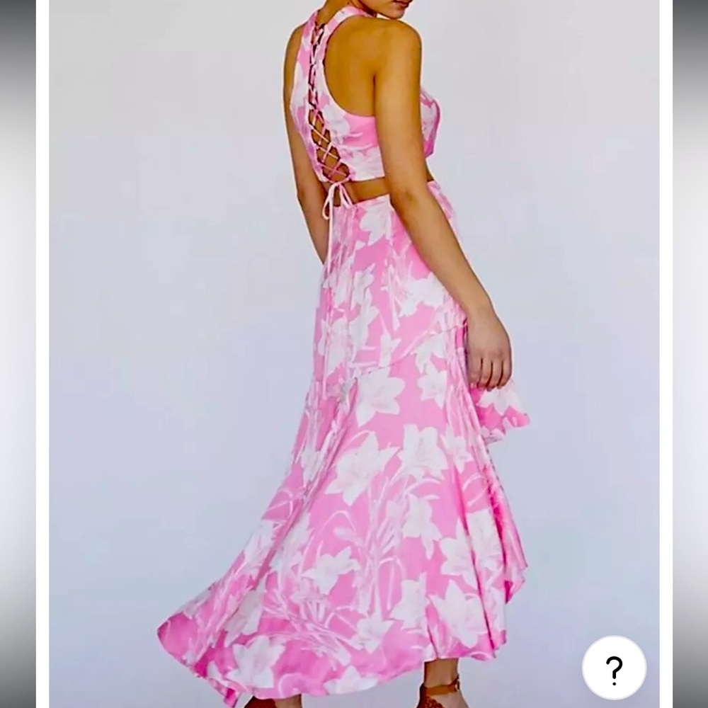 Free People - Aurora floral High low